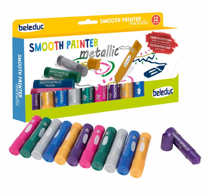 Smooth Painter Metallic 12er Set